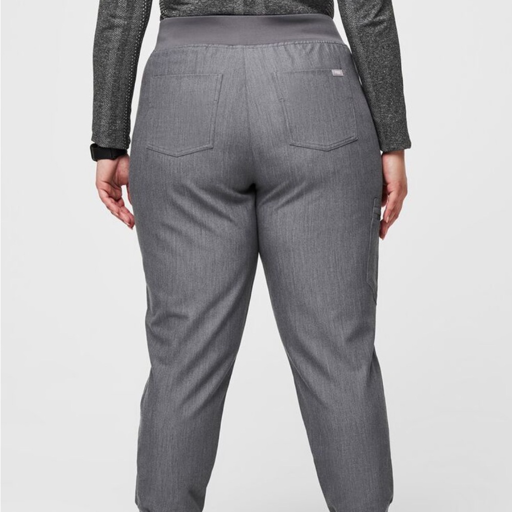 High Waisted Figs Zamora Scrub Pant XL/T Graphite - Picture 8 of 11